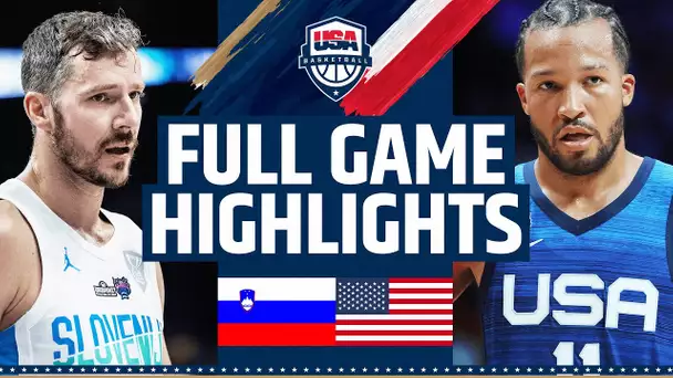 SLOVENIA vs USA SHOWCASE | FULL GAME HIGHLIGHTS | August 12, 2023