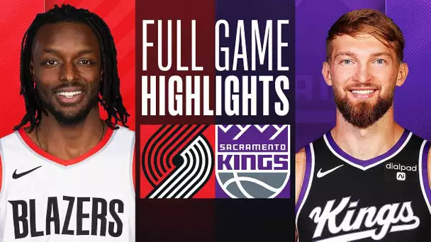 TRAIL BLAZERS at KINGS | FULL GAME HIGHLIGHTS | November 8, 2023