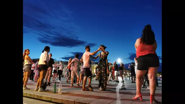 Covid-19 à Bordeaux : convaincre les jeunes sur les quais où les masques tombent le soir