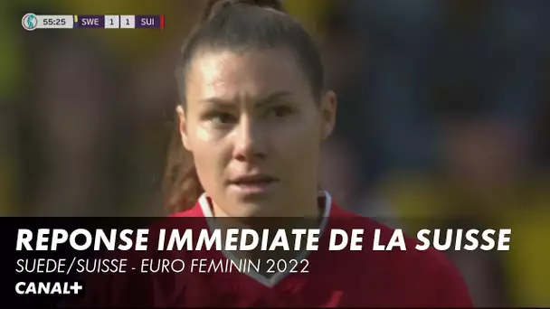 55ème - Égalisation de la Suisse signée Bachmann Euro Féminin 2022