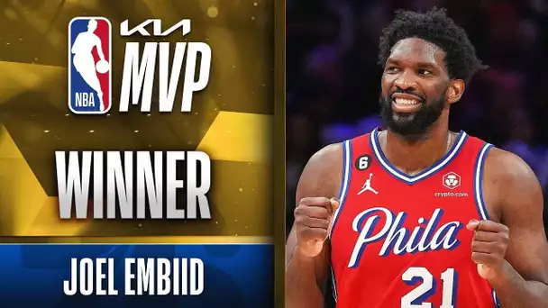 Joel Embiid Wins The 2022-2023 Kia NBA Most Valuable Player! #KiaMVP