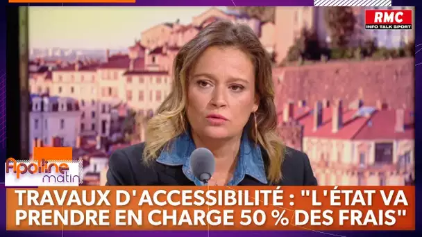 Olivia Grégoire annonce la prise en charge de 50 % des frais des travaux d'accessibilité