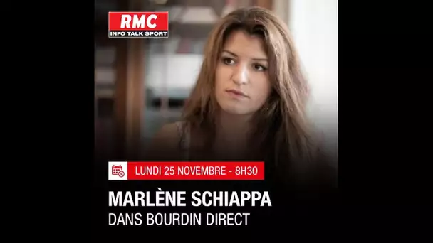 Marlène Schiappa est l'invitée d'Apolline de Malherbe à 8H30 sur RMC et BFMTV