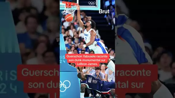 Guerschon Yabusele raconte son dunk monumental sur LeBron James #paris2024