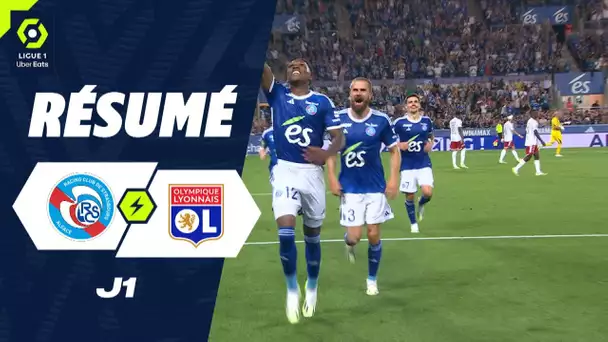 RC STRASBOURG ALSACE - OLYMPIQUE LYONNAIS (2 - 1) - Résumé - (RCSA - OL) / 2023/2024