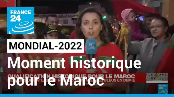 Mondial-2022 : Moment historique pour le Maroc qui affrontera la France en demi-finale • FRANCE 24