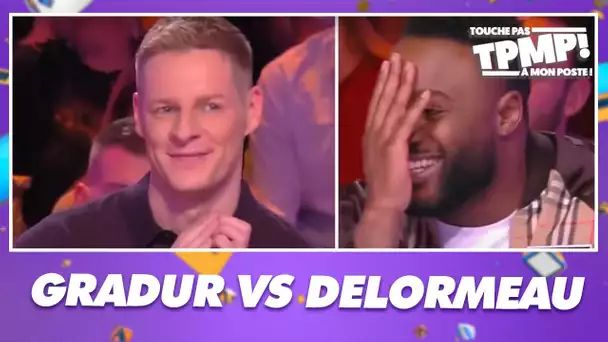 Gradur VS Matthieu Delormeau au développé couché dans TPMP