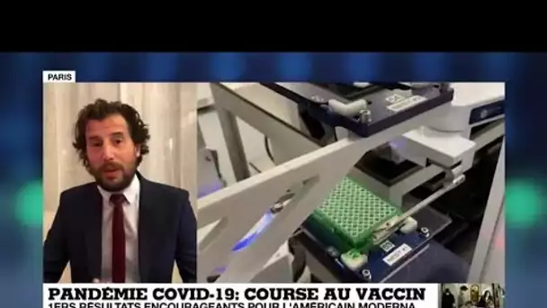 Covid-19 : aux États-Unis, premiers résultats encourageants d'un vaccin expérimental