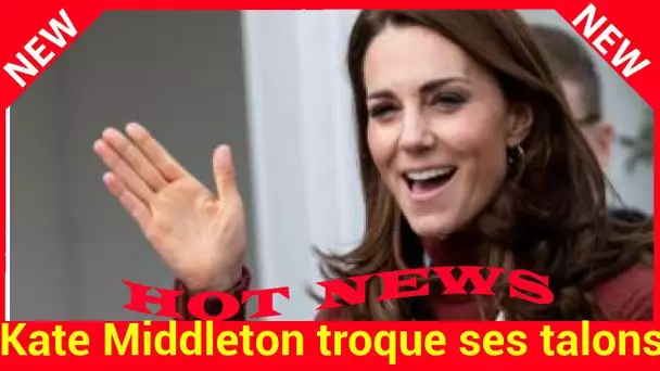 Kate Middleton troque ses talons hauts pour des bottes plates… un clin d’oeil à Meghan ?