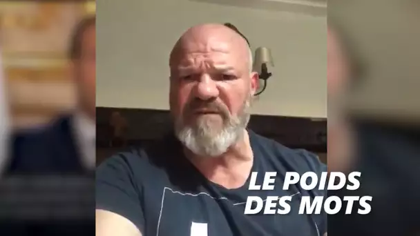 Philippe Etchebest pousse un coup de gueule après le discours de Macron