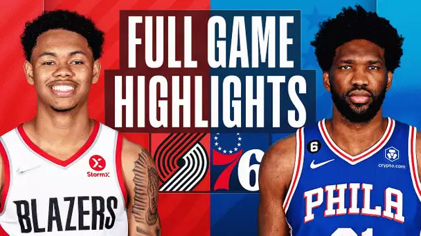 TRAIL BLAZERS at 76ERS | FULL GAME HIGHLIGHTS | March 10, 2023