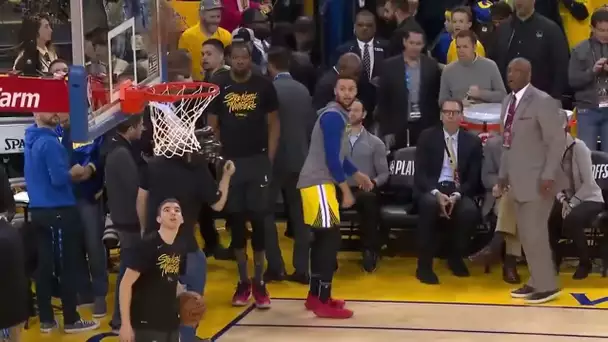 Steph Curry's BEST PREGAME TRICKSHOTS OF ALL TIME! 😮