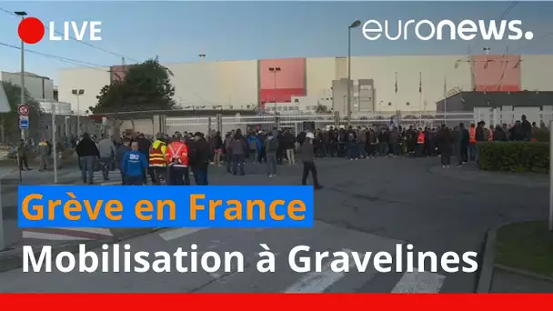 En direct |  journée de grève en France