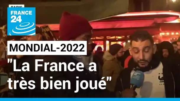 "L'équipe de France a très bien joué" : les Français fiers malgré la défaite face à l'Argentine