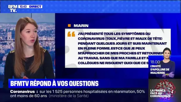 Est-ce qu'un patient guéri peut contaminer ses proches ? BFMTV répond à vos questions