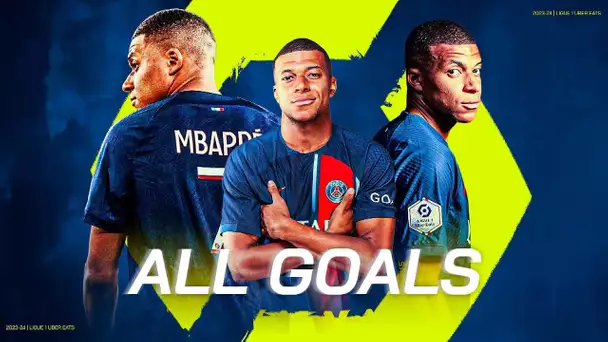 Tous les buts de Kylian Mbappé (PSG) | 2023-24 | Ligue 1 Uber Eats