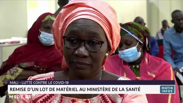 Mali : remise d’un lot de matériel au ministère de la santé