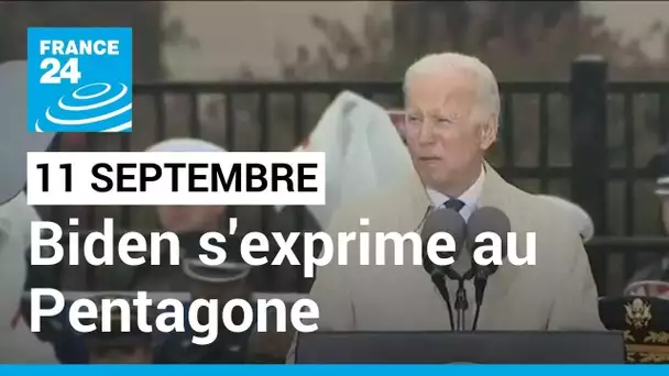 États-Unis : Biden s'exprime au Pentagone pour les 21 ans du 11 septembre • FRANCE 24