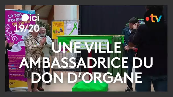 Les Ponts-de-Cés : première ville ambassadrice du don d'organes du Maine-et-Loire !