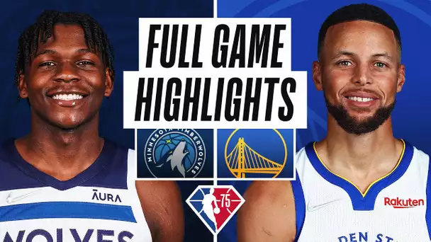 TIMBERWOLVES at WARRIORS | FULL GAME HIGHLIGHTS | November 10, 2021