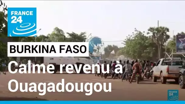 Après le coup d'État, retour au calme dans les rues de Ouagadougou • FRANCE 24