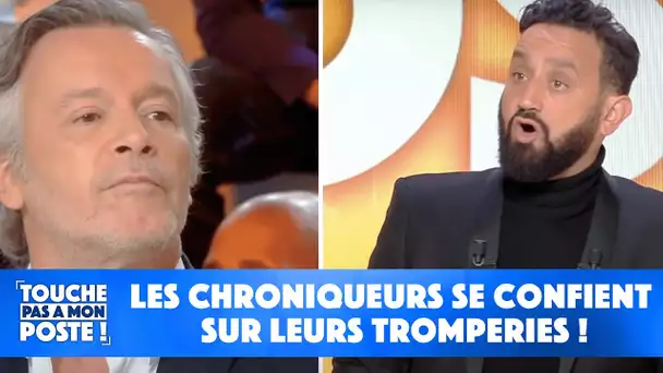 Les chroniqueurs se confient sur leurs tromperies !