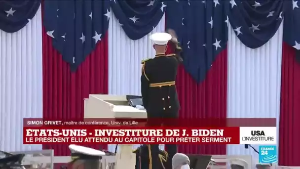 Investiture de Joe Biden : le nouveau président veut "une collaboration transpartisane"