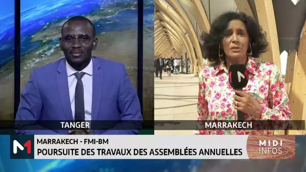 Marrakech-FMI/BM : Poursuite des travaux des assemblées annuelles