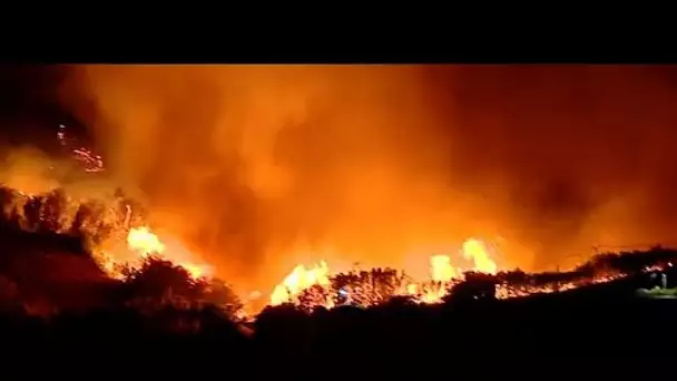 L'île de Grande Canarie toujours en proie aux flammes