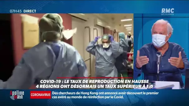 "Il faut apprendre à vivre avec le Covid, pour de très nombreux mois" dit Jean-François Delfraissy,