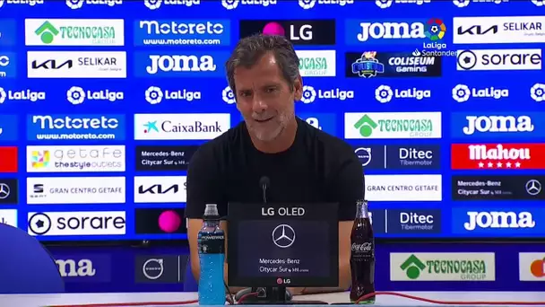 Rueda de prensa Getafe CF vs Atlético de Madrid