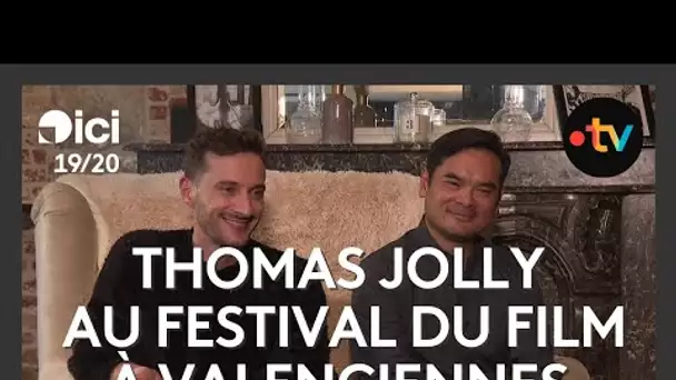 Thomas Jolly et  Stéphane Ly-Cuong au festival du film à Valenciennes