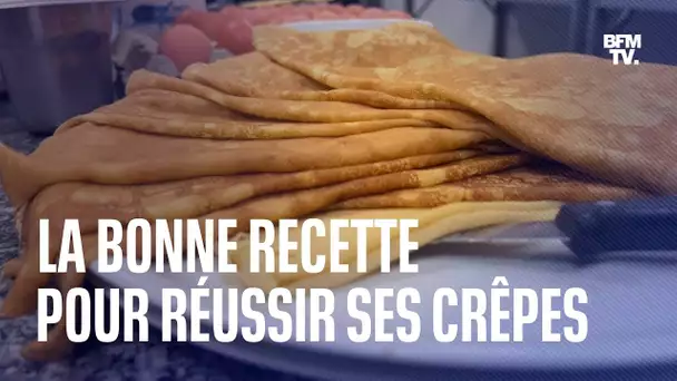 Chandeleur: la bonne recette pour réussir ses crêpes