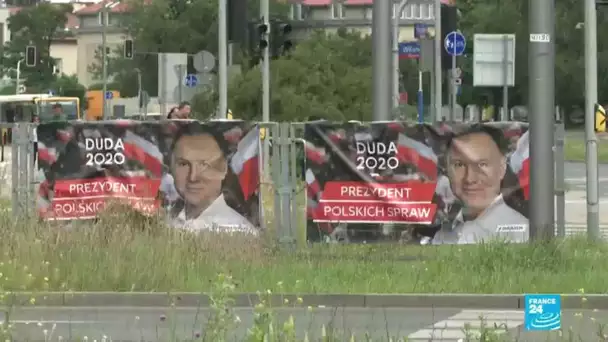 Présidentielle en Pologne : deux candidats au coude à coude