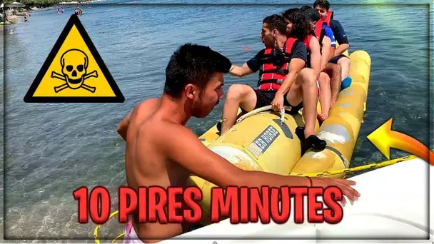 LES 10 PIRE MINUTES DE MA VIE ! JE RECOMMENCERAIS PLUS LA BANANE