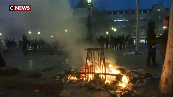 Manifestation contre la réforme des retraites : des tensions à Paris