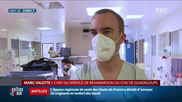 "On a basculé dans la médecine de catastrophe": aux Antilles, la situation sanitaire est alarmante