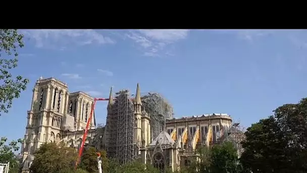 Six mois après l'incendie de Notre-Dame, la sécurisation progresse lentement