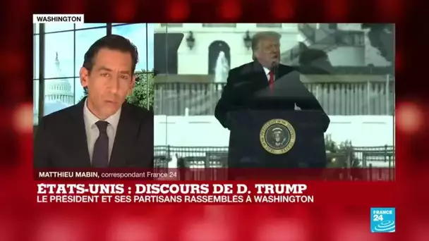 États-Unis - Donald Trump : "Nous ne céderons jamais, nous ne concéderons jamais la défaite"