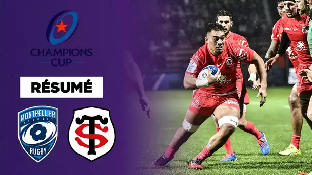 Champions Cup : Victoire bonifiée pour le Stade Toulousain à Montpellier