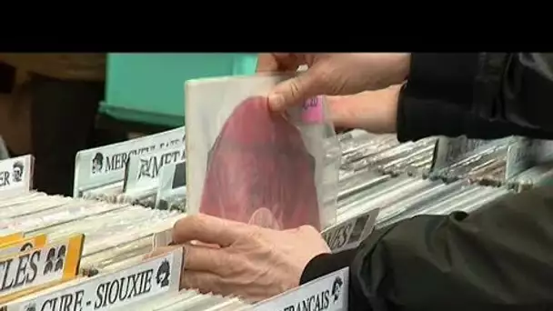 Bourges : une brocante de vinyles à la Halle au blé