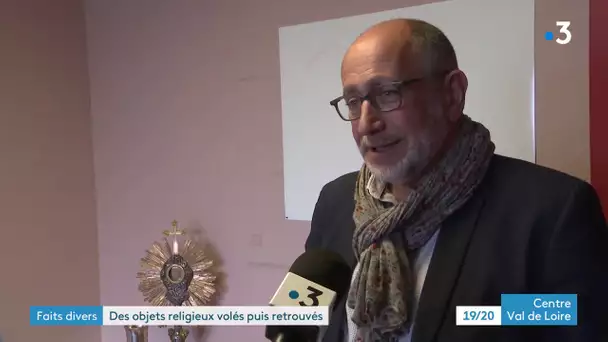 Loir-et-Cher : des objets de cultes voles restitues aux communes