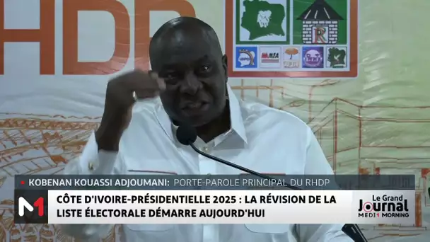 Présidentielle en Côte d´Ivoire 2025 : début de la révision des listes électorales