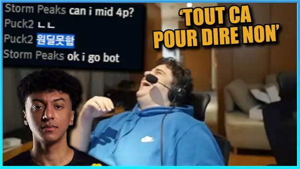 SAKEN DEMANDE LA MIDLANE À UN CORÉEN 🤣