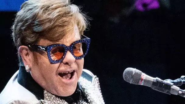 «J'ai perdu la vue» : Elton John, partiellement et temporairement, aveugle