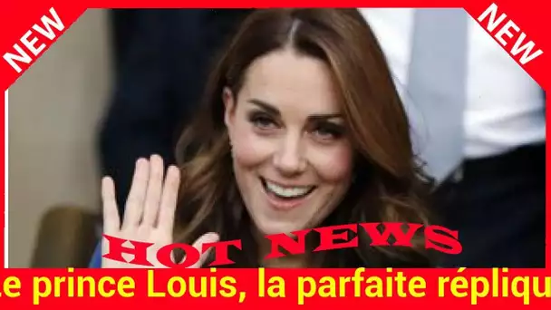 Le prince Louis, la parfaite réplique de sa mère Kate Middleton au même âge