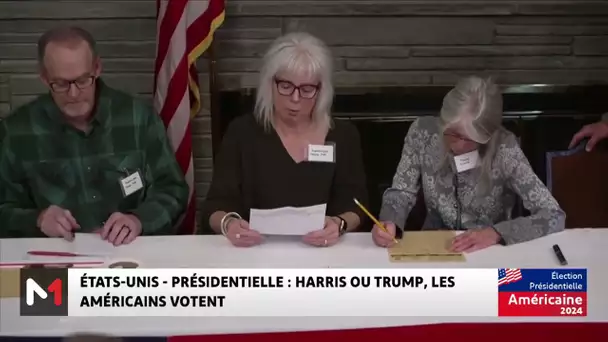 Harris ou Trump : Les Américains votent