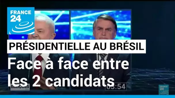 Brésil : face à face tendu entre les deux candidats à la présidentielle • FRANCE 24