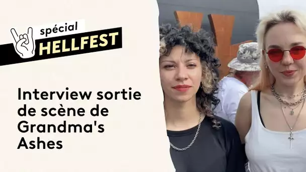 Hellfest 2023. Interview sortie de scène Grandma's Ashes