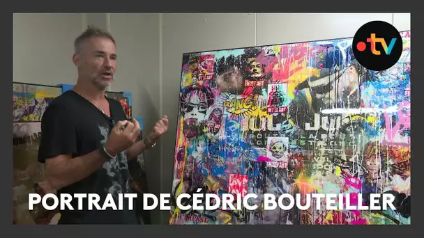 Portrait de Cédric Bouteiller, artiste peintre à Marseille